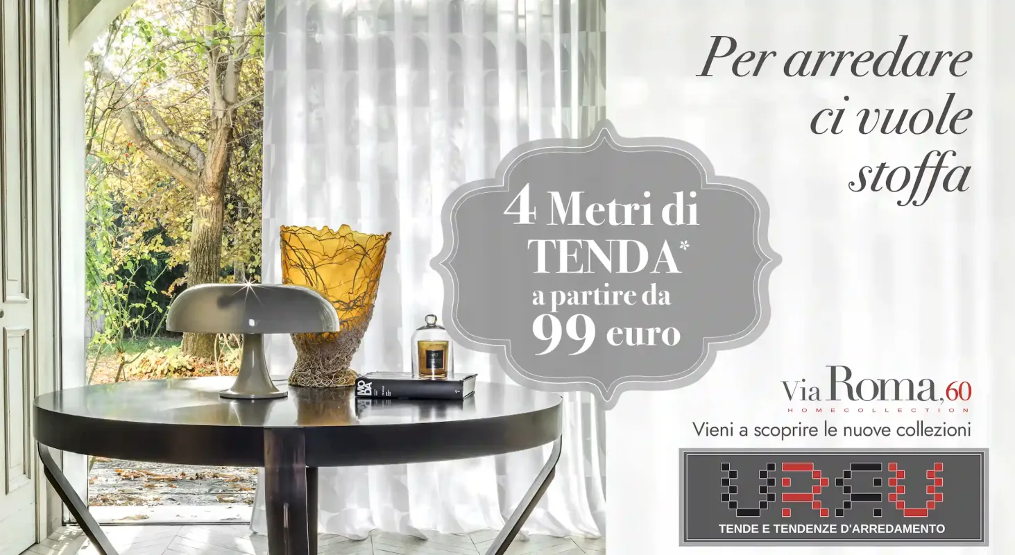 4 metri di tenda a partire da 99 Euro!